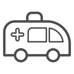 Krankenwagensymbol PNG-Design