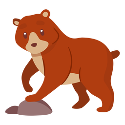 Urso animal dos desenhos animados Desenho PNG