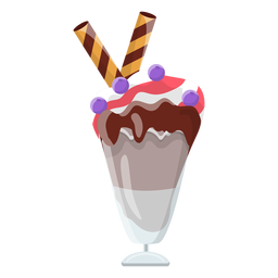 Blaubeereisbecher Blaubeereisbecher