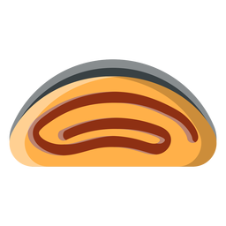 Caramelo ilustrado de dibujos animados Diseño PNG