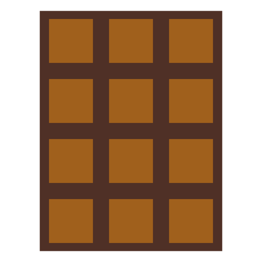 Icono de barra de chocolate icono de postre