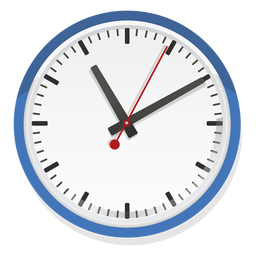Ilustración vectorial de reloj Ilustración vectorial de reloj
