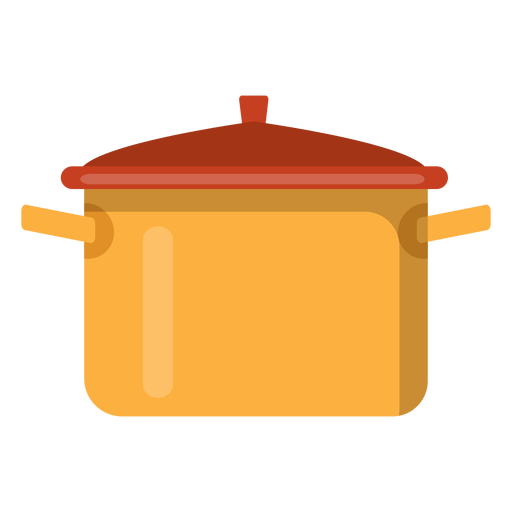 Icono de olla de cocina Diseño PNG
