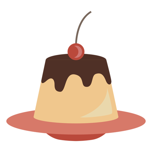Icono de crema de caramelo Diseño PNG