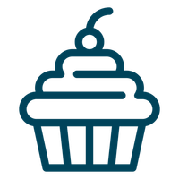 Centelleo Resaltar Al Borde Iconos Cupcakes Tonto C clope Due a