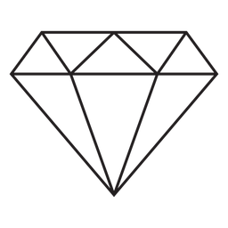 Diamond stroke icon Diamond stroke icon