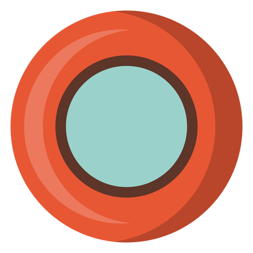 Dinner plate icon PNG Design