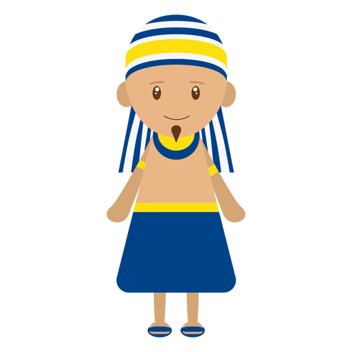 Diseño Png Y Svg De Ilustración De Personaje Egipcio Para Camisetas 3934