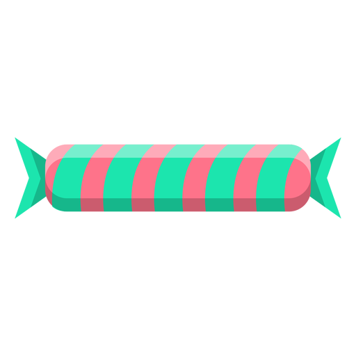 Foiled caramel candy icon PNG Design