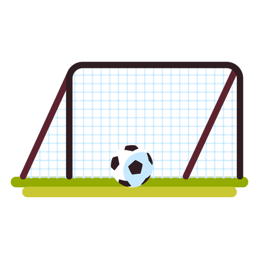 Football goal icon playground PNG Design