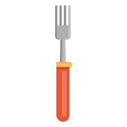 Fork flat icon PNG Design