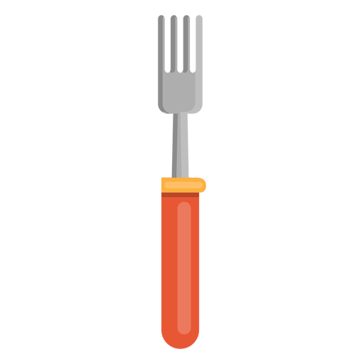 Fork flat icon PNG Design