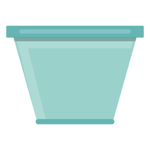Glass bowl icon PNG Design