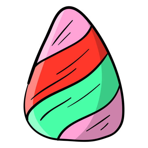 Dibujos animados de caramelo de goma de mascar Diseño PNG