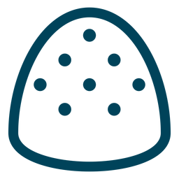 Gumdrop Strichsymbol PNG- Und SVG-Design Für T-Shirts