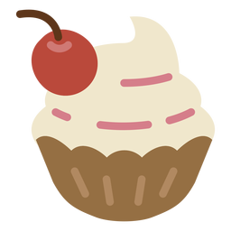 Ice cream bowl icon PNG Design
