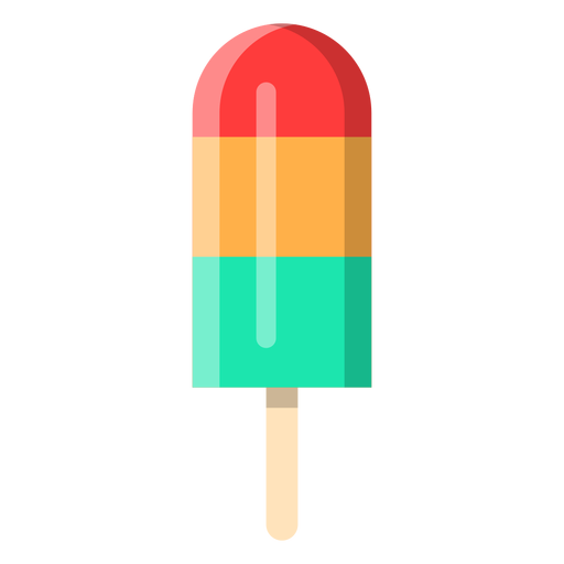 Ice cream on stick icon PNG Design