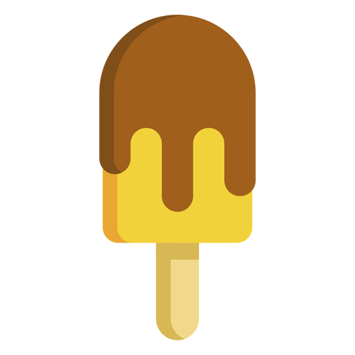 Ice cream on stick icon dessert icon PNG Design