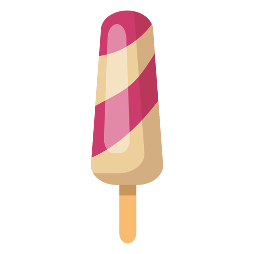 Ice pop flat icon PNG Design