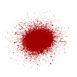 Salpicaduras de sangre aisladas Salpicaduras de sangre aisladas