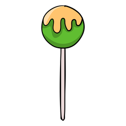 Dibujos animados de piruleta Jawbreaker Diseño PNG