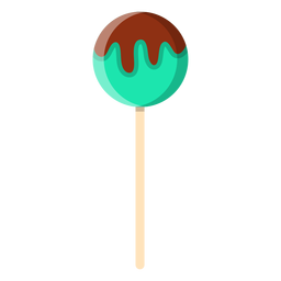 Jawbreaker lollipop icon PNG Design