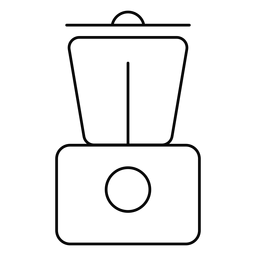 Kitchen blender icon PNG Design