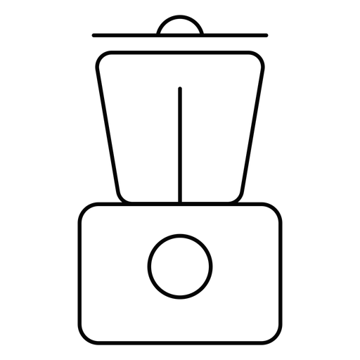 Küchenmixer-Symbol PNG-Design