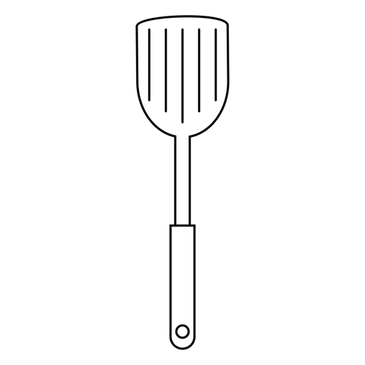Kitchen spatula stroke icon PNG Design
