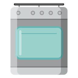 Ícone de fogão de cozinha Desenho PNG