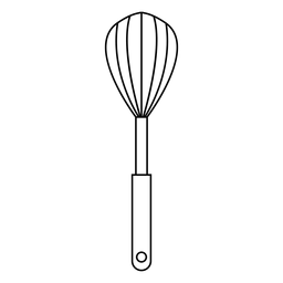 Küchen-Schneebesen-Schlag-Symbol PNG-Design