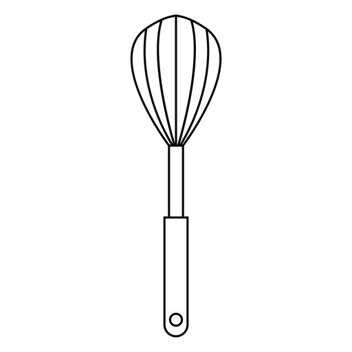 Kitchen whisk stroke icon PNG Design