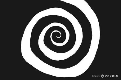 Irregular spiral shape Irregular spiral shape