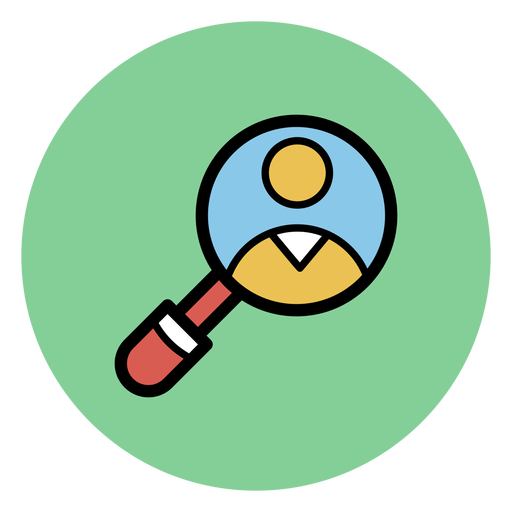 Icono de lupa médica iconos médicos Diseño PNG