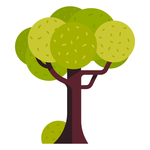 Park tree icon PNG Design