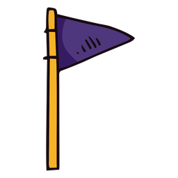 Wimpel Flagge Post Basketball-Symbol PNG-Design