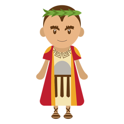 Pontius pilate character illustration PNG Design