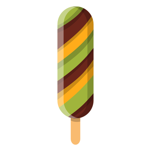 Popsicle ice cream PNG Design