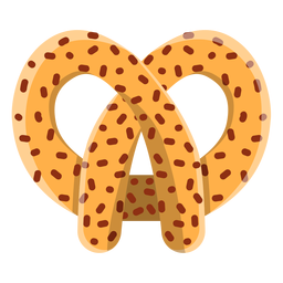 Brezelsymbol PNG-Design