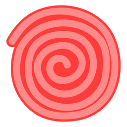 Red ricolice wheel icon PNG Design