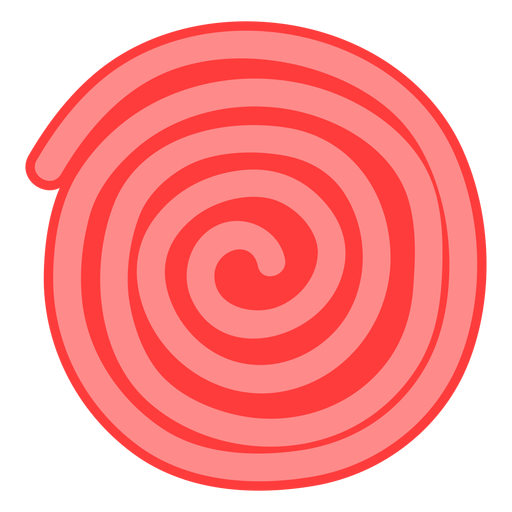 Ícone de roda vermelha de ricolice Desenho PNG