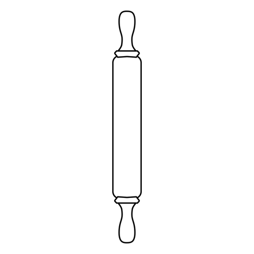 Rolling pin stroke icon PNG Design
