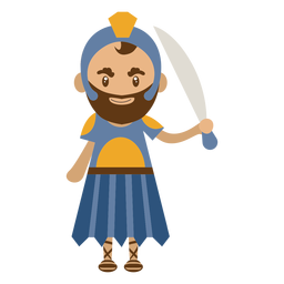 Roman character illustration PNG Design