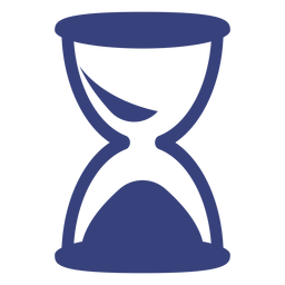 Ícone de traço de ampulheta Desenho PNG