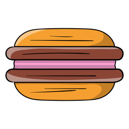Sandwich biscuit cartoon Sandwich biscuit cartoon