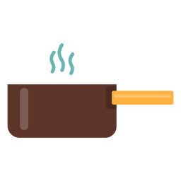 Cozinha com ícone de panela Desenho PNG