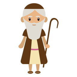 Sheperd Charakterillustration PNG-Design