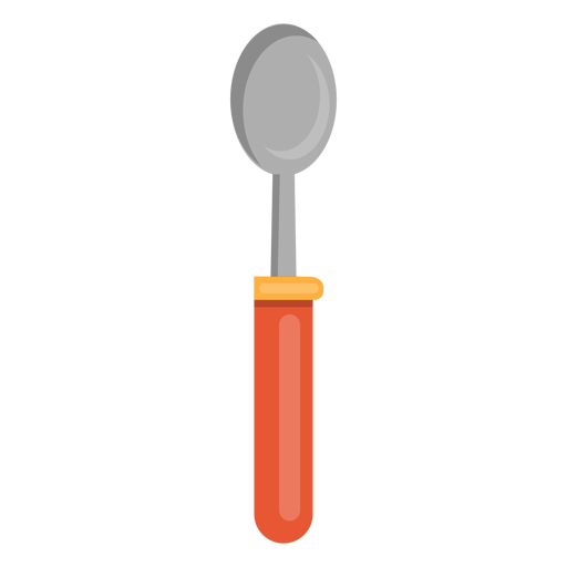 Spoon flat icon kitchen PNG Design