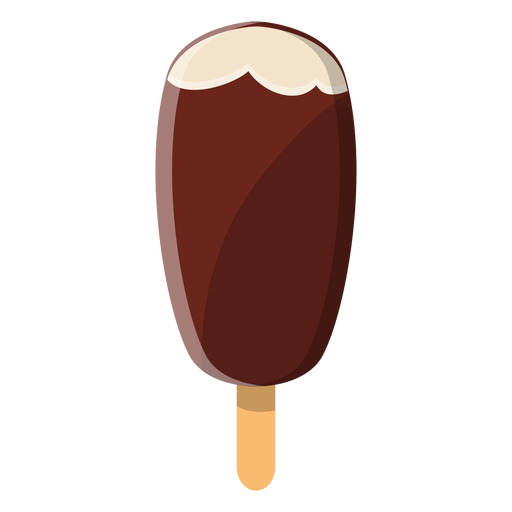 Ícone plano de sorvete de vara Desenho PNG