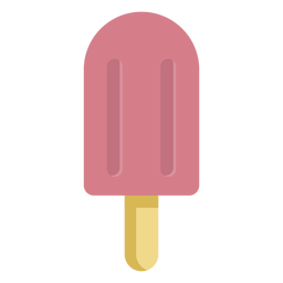 Ícone de sorvete em barra para sobremesa Desenho PNG